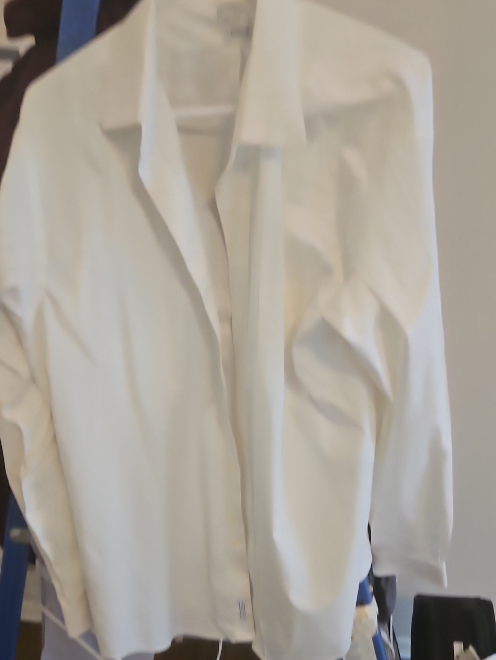Brooks Brothers Men's White Dress Shirt - Spread Collar